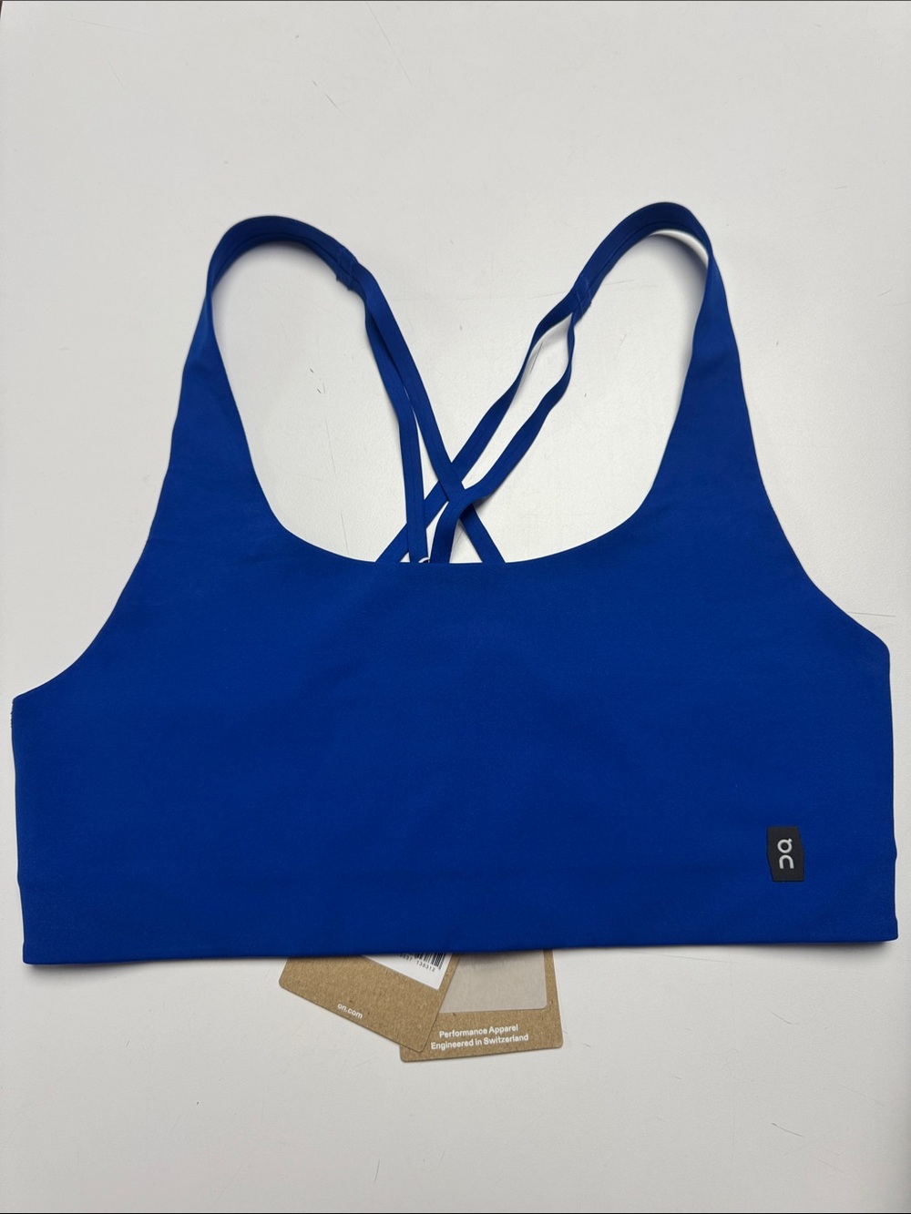On Running Strappy Performance Sports Bra - Royal Blue